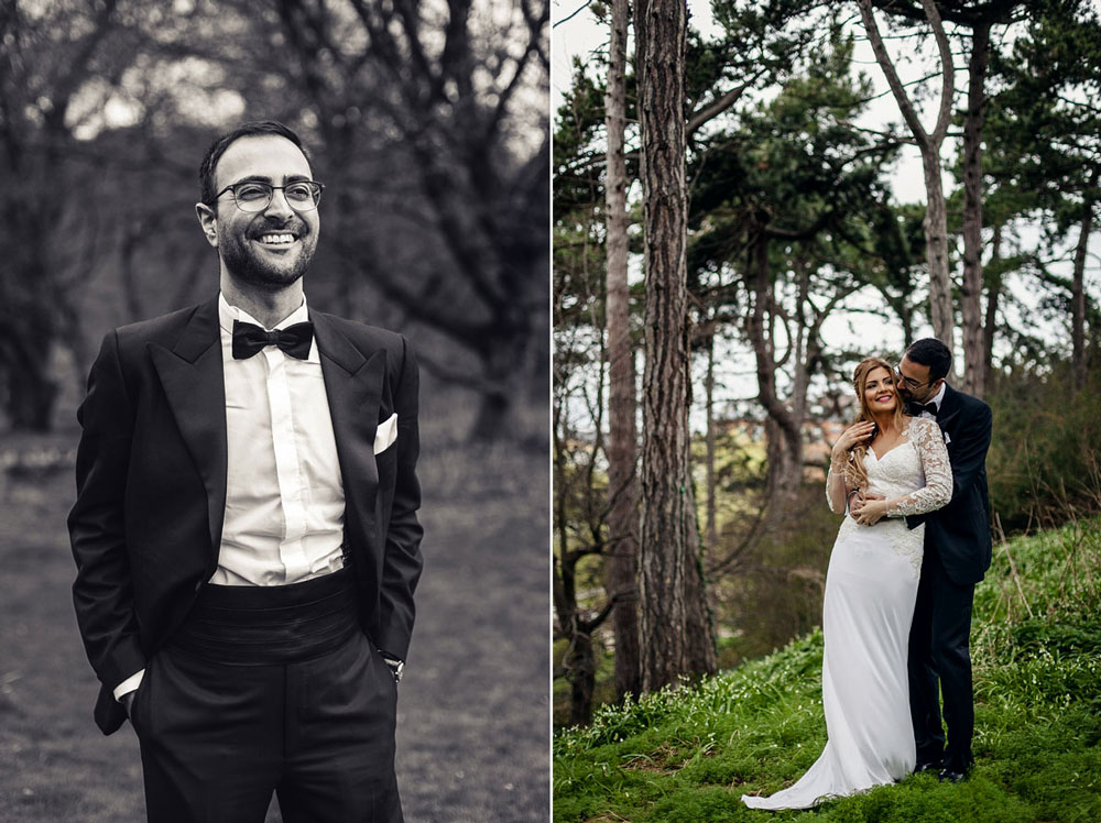 wedding photo session at Copenhagen Botanical Garden, wedding photographer Natalia Cury