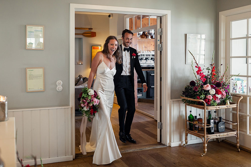 wedding reception at Helenekilde Bdehotel in Tisvildeleje, Denmark. Photos by Natalia Cury wedding photographer