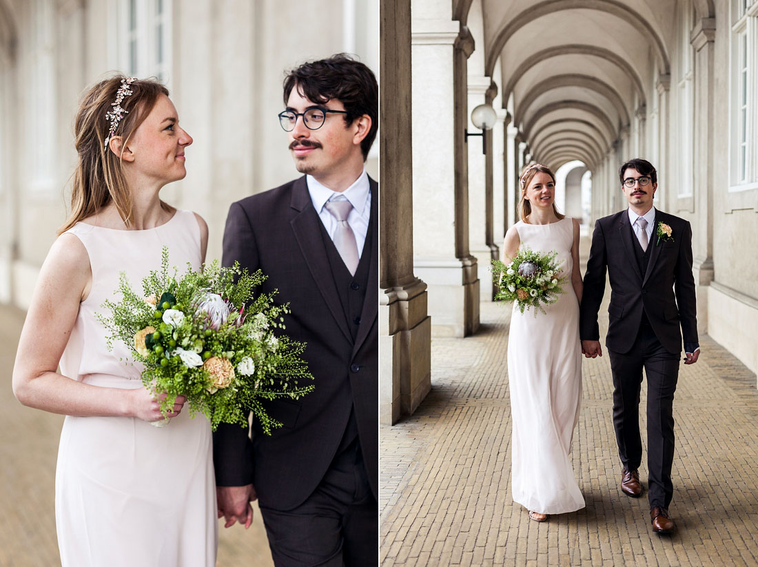 wedding at Copenhagen city Hall