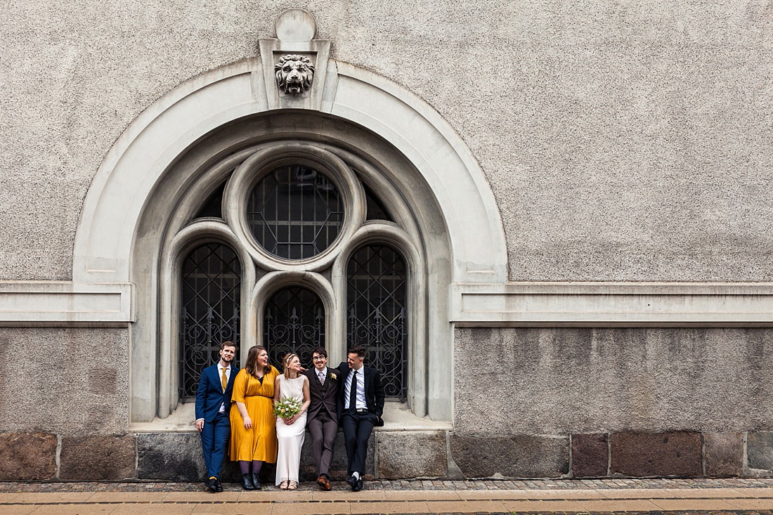 wedding at Copenhagen city Hall