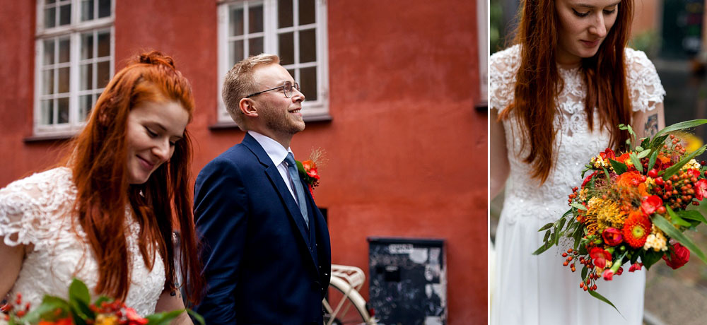 wedding photo shoot in Copenhagen, natural wedding photos by Natalia Cury wedding photographer