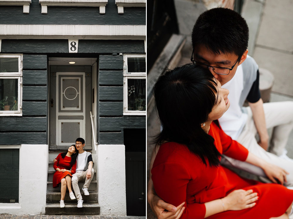 couples photography in Copenhagen, natural photos by Natalia Cury