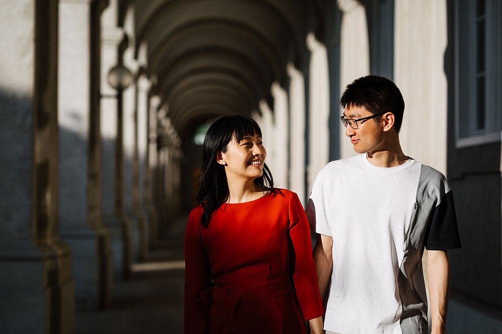 engagement photo shoot in Copenhagen