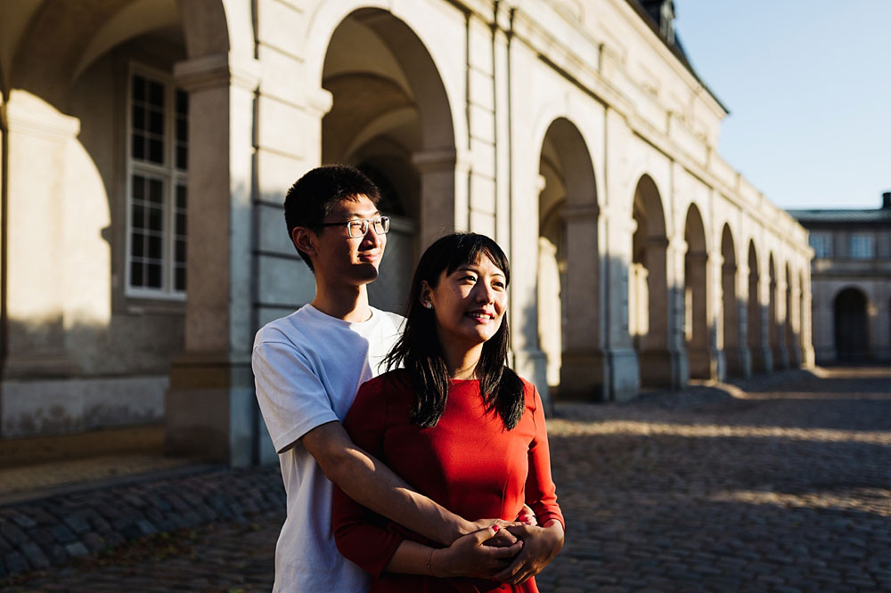 engagement photo shoot in Copenhagen