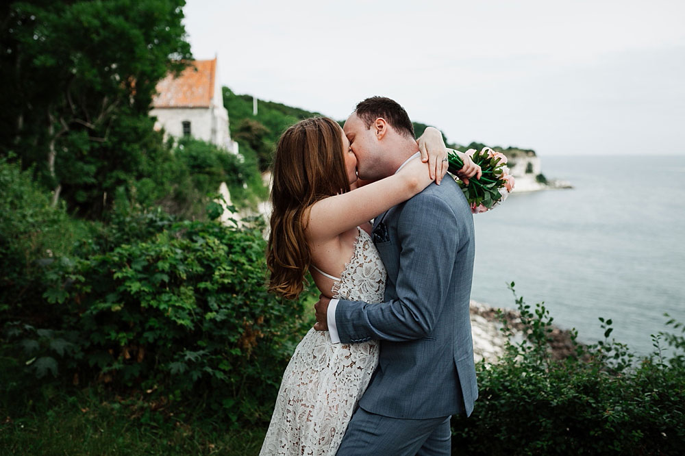 bryllupsfotografering Stevns Klint