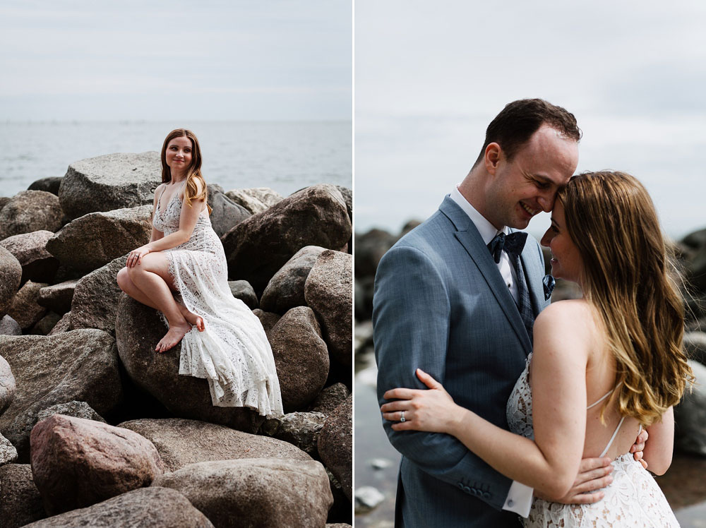 wedding portraits in Stevns Klint, wedding photos by Natalia Cury Copenhagenwedding photographer