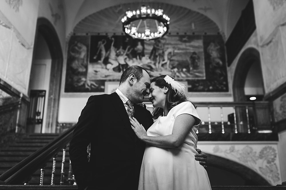 wedding photoshoot at Copenhagen City Hall, photos by Natalia Cury wedding photographer