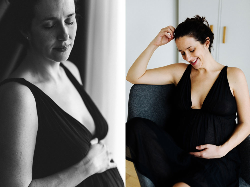 Lifestyle maternity photo session in Copenhagen, Denmark. Natural and beautiful maternity photography in Copenhagen.
