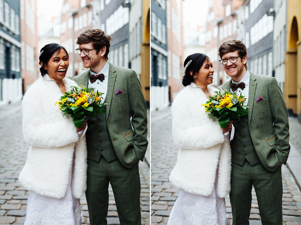 natural wedding photography in Copenhagen. Candid wedding photos by Copenhagen wedding photographer Natalia Cury