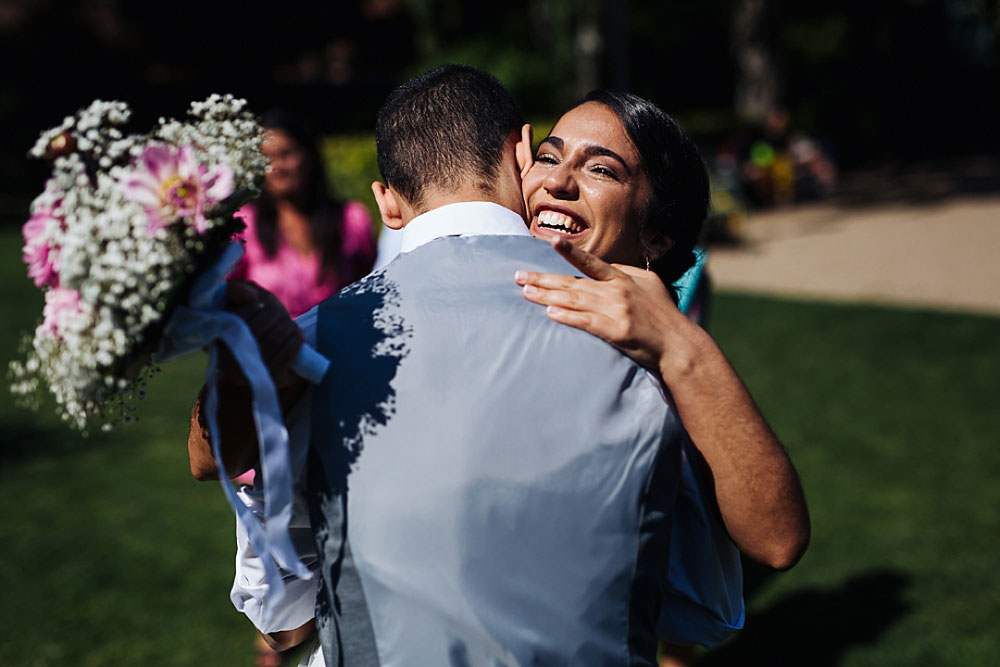 wedding at the Royal Library Garden in Copenhagen. Natural wedding photography by Natalia Cury Copenhagen photographer