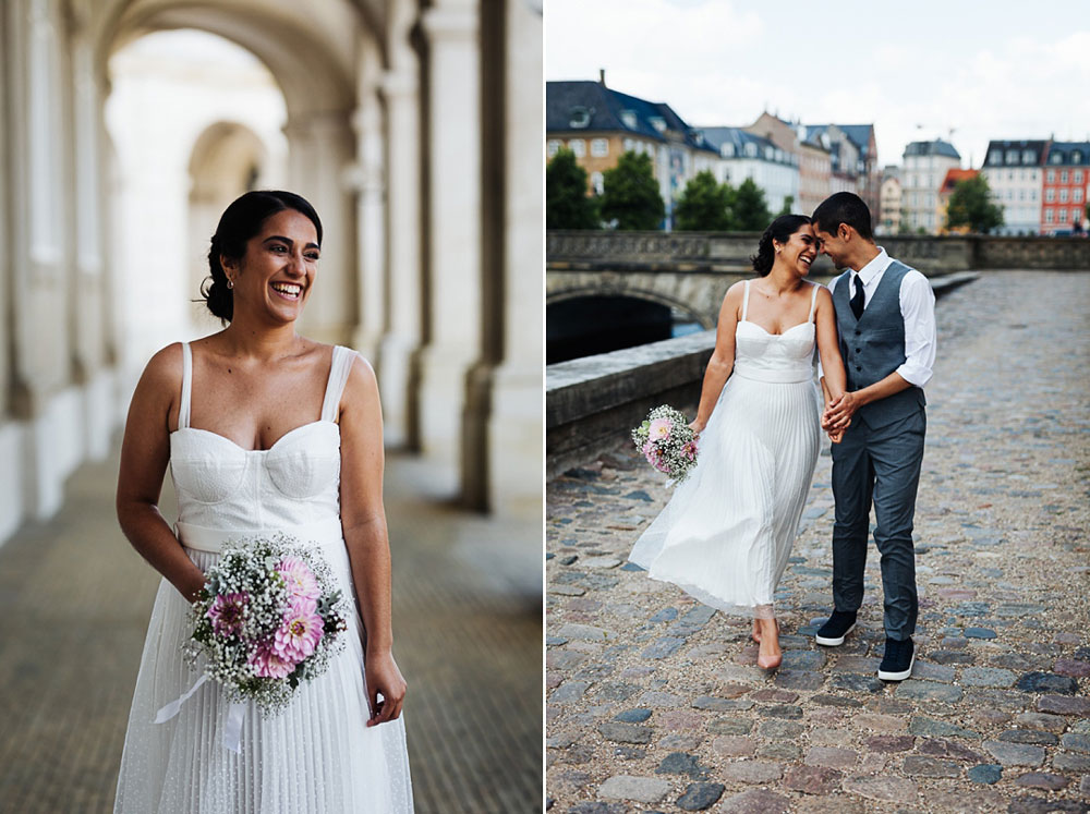 civil wedding ceremony in Copenhagen. Natural wedding photography by Natalia Cury wedding photographer