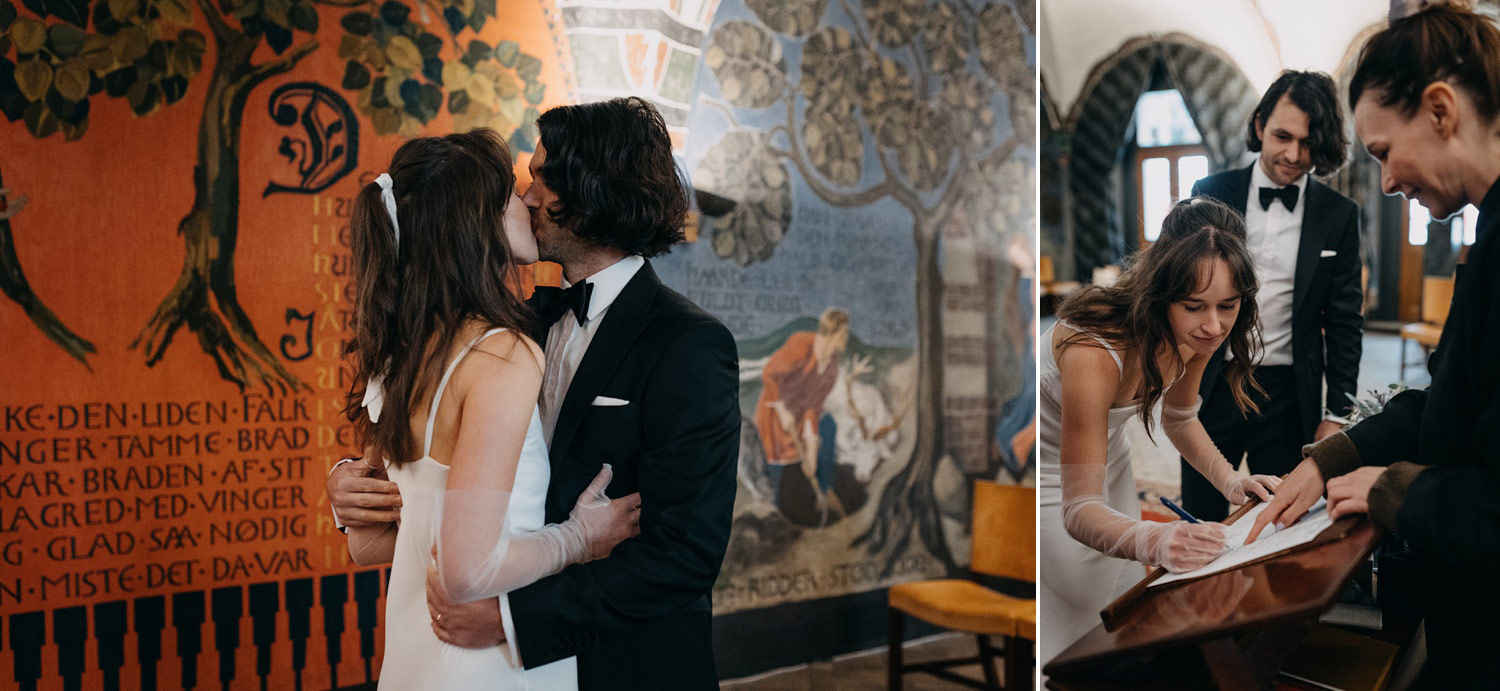 Copenhagen City Hall wedding