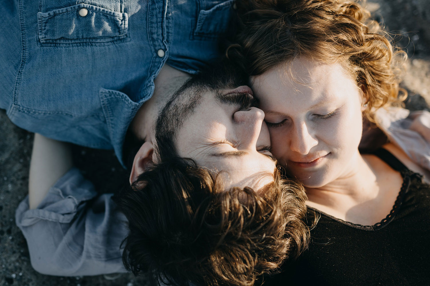 Maternity photos with the stunning backdrop of Copenhagen's beaches