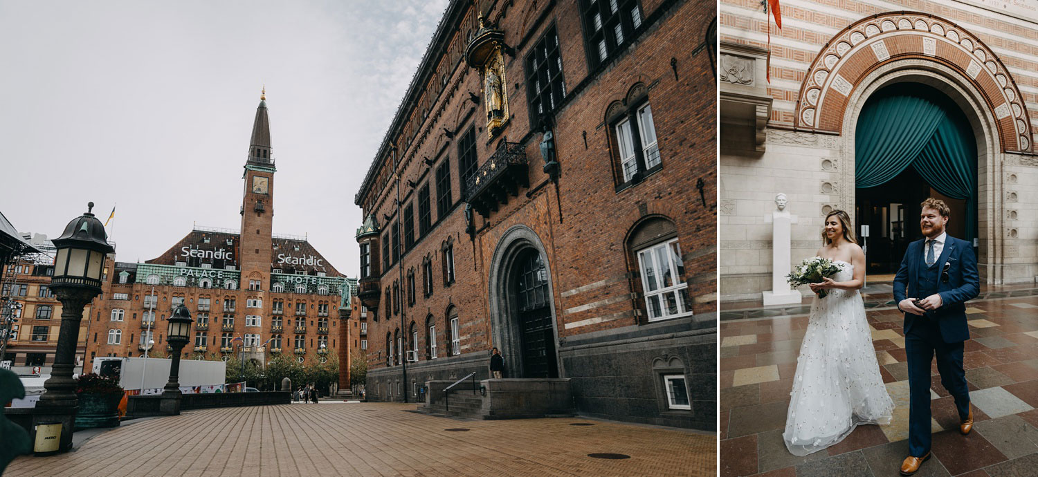 Copenhagen Wedding Venue - Historic Architecture of Copenhagen City Hall