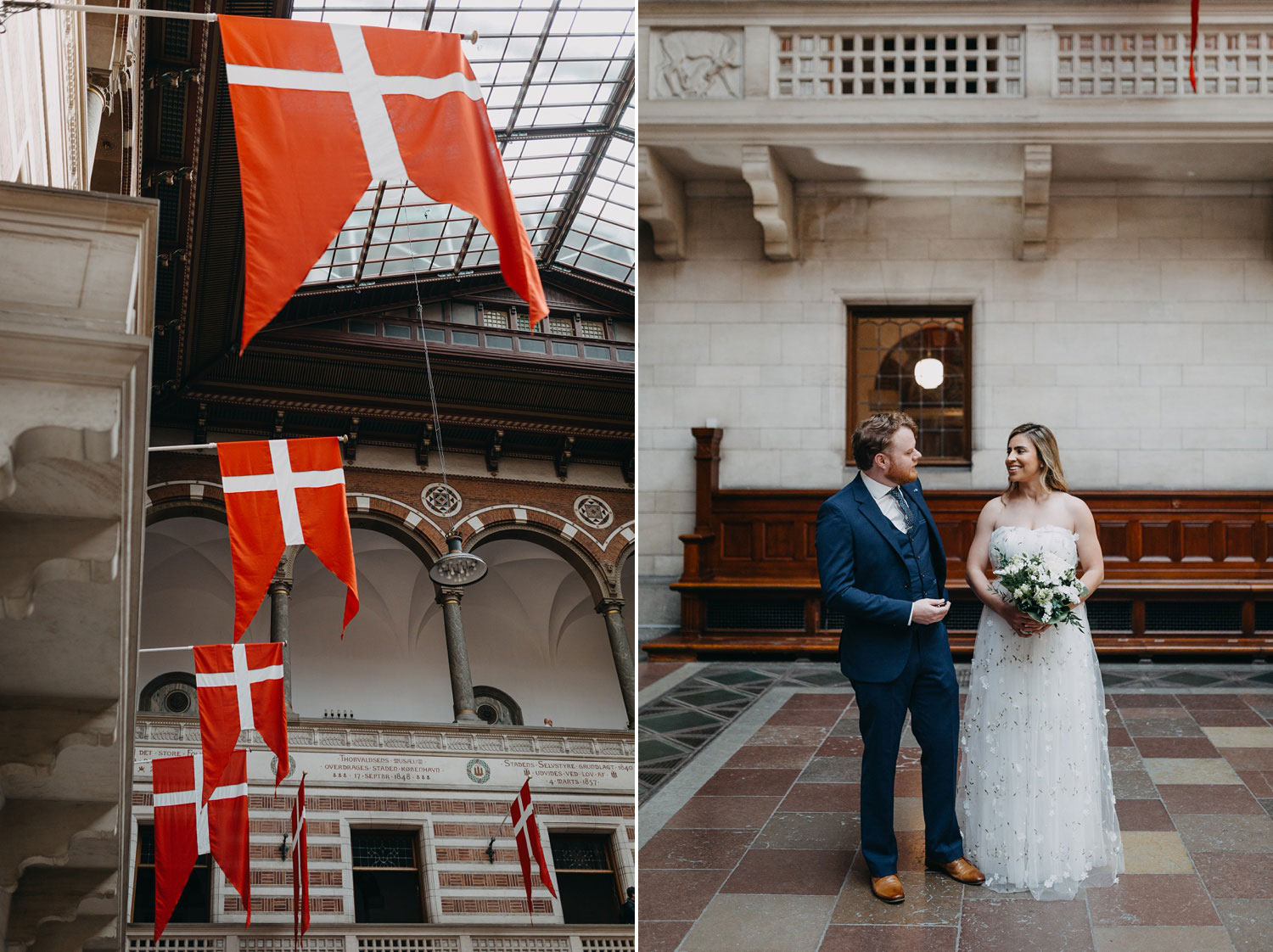 Copenhagen City Hall wedding