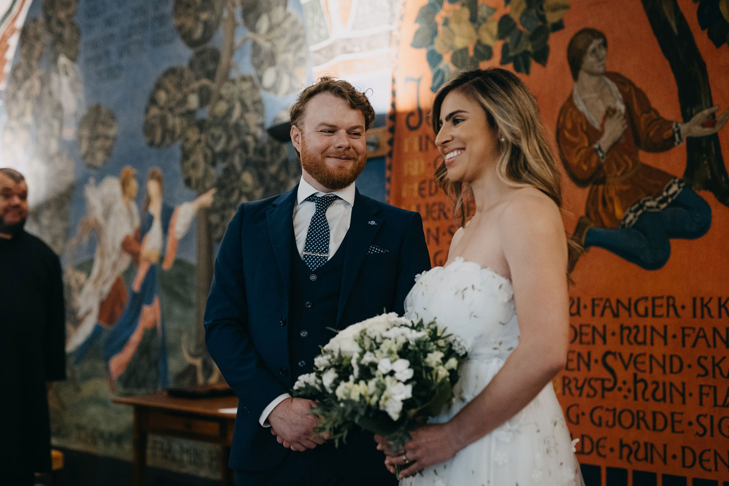 Intimate Wedding Ceremony - Copenhagen City Hall