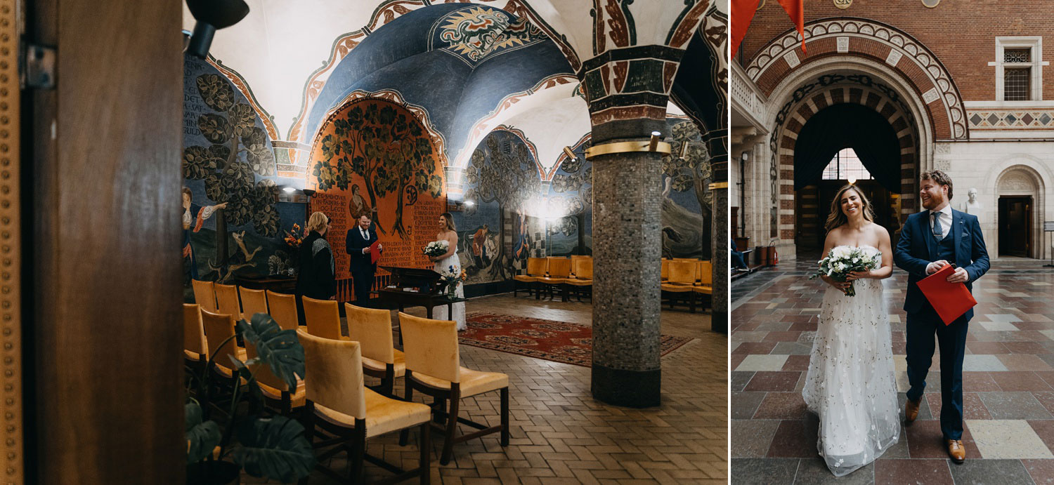 Copenhagen Wedding Venue - Historic Architecture of Copenhagen City Hall