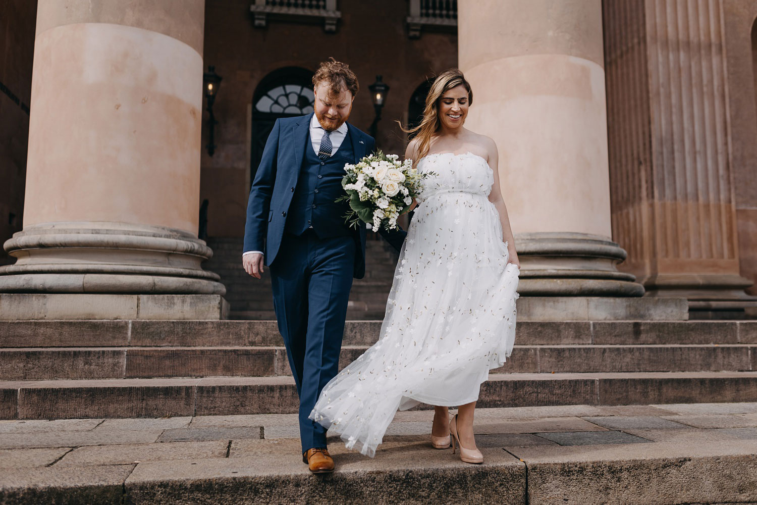 Joyful Newlyweds - Copenhagen Wedding Captured