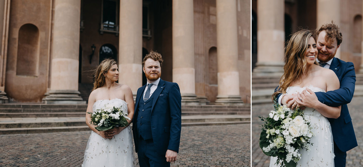 Cityscape Background - Copenhagen Wedding Photography