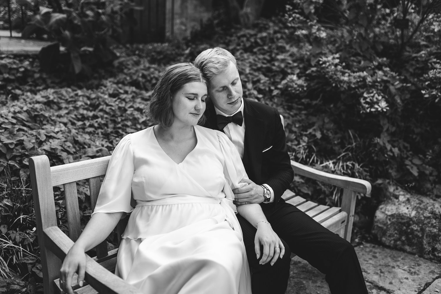 Copenhagen wedding photography in Frederiksberg Have