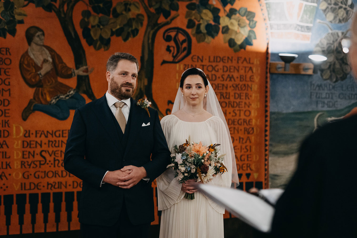 Copenhagen City Hall Wedding Ceremony