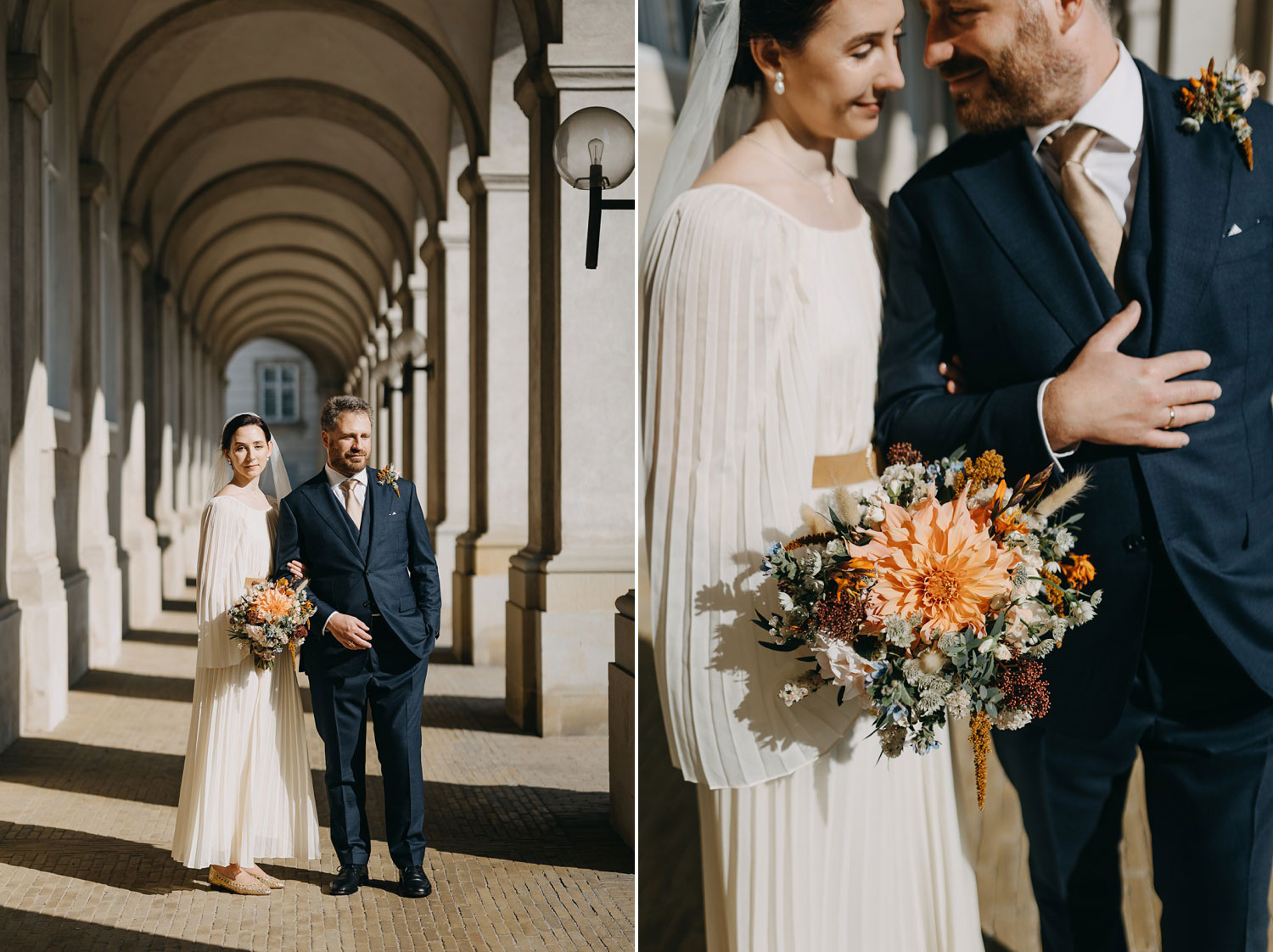 Joyful Embrace near Christiansborg Palace, Copenhagen