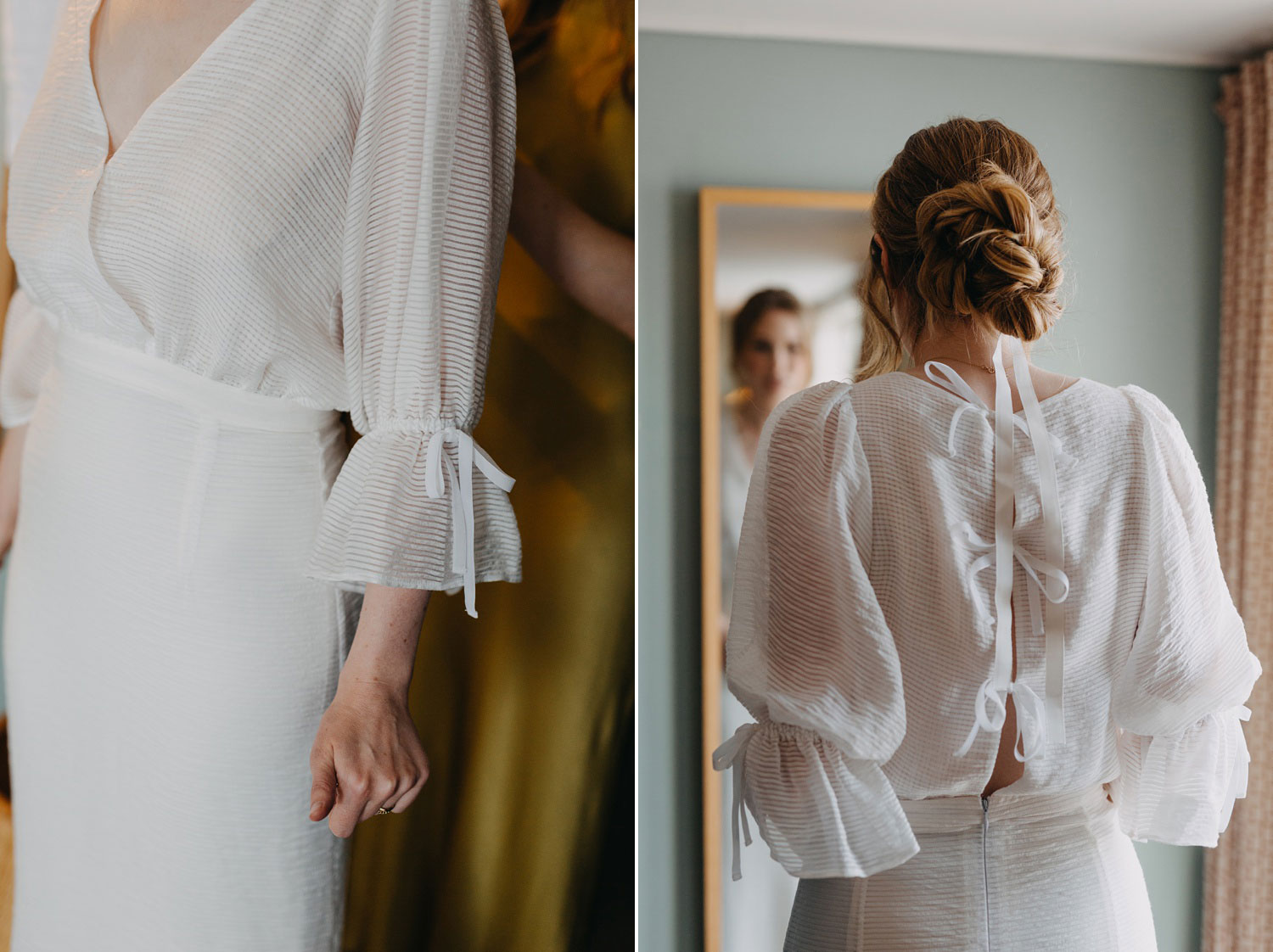 wedding dress details 