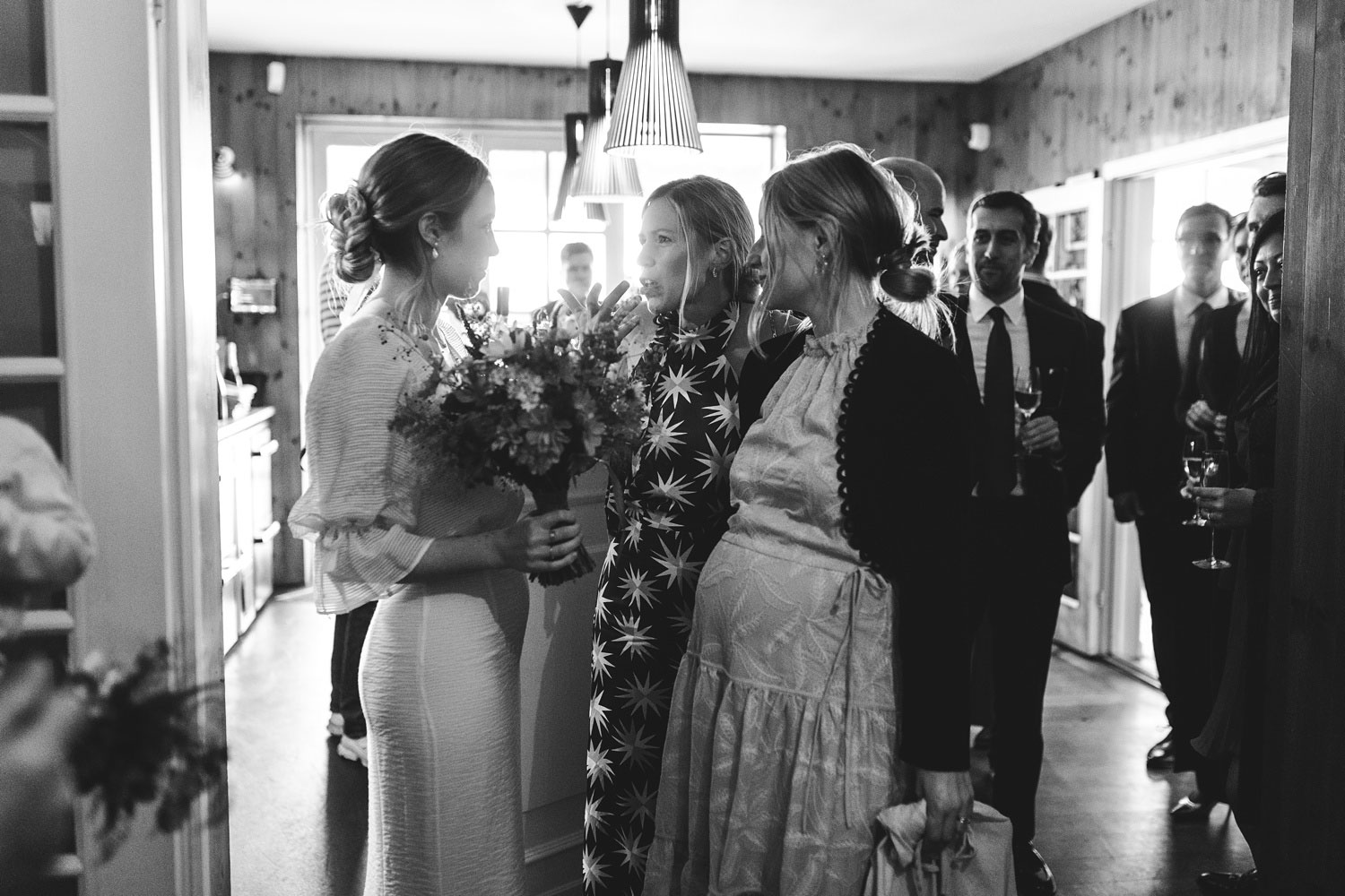 wedding reception in the cozy rooms at helenekilde Hotel