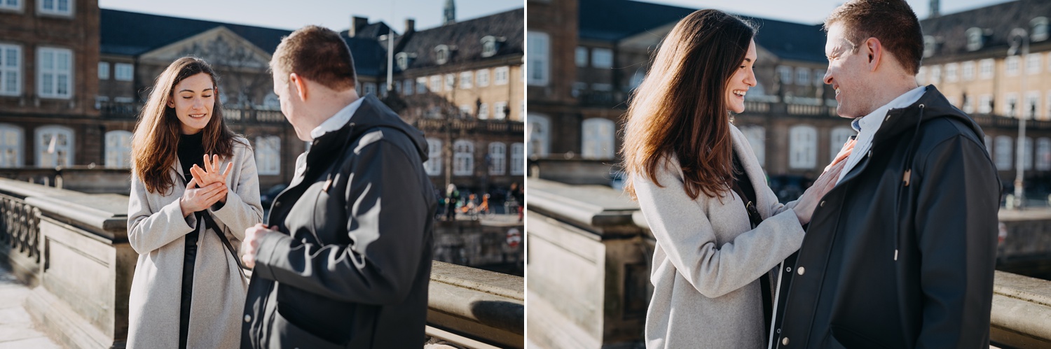 Copenhagen engagement session filled with love and laughter