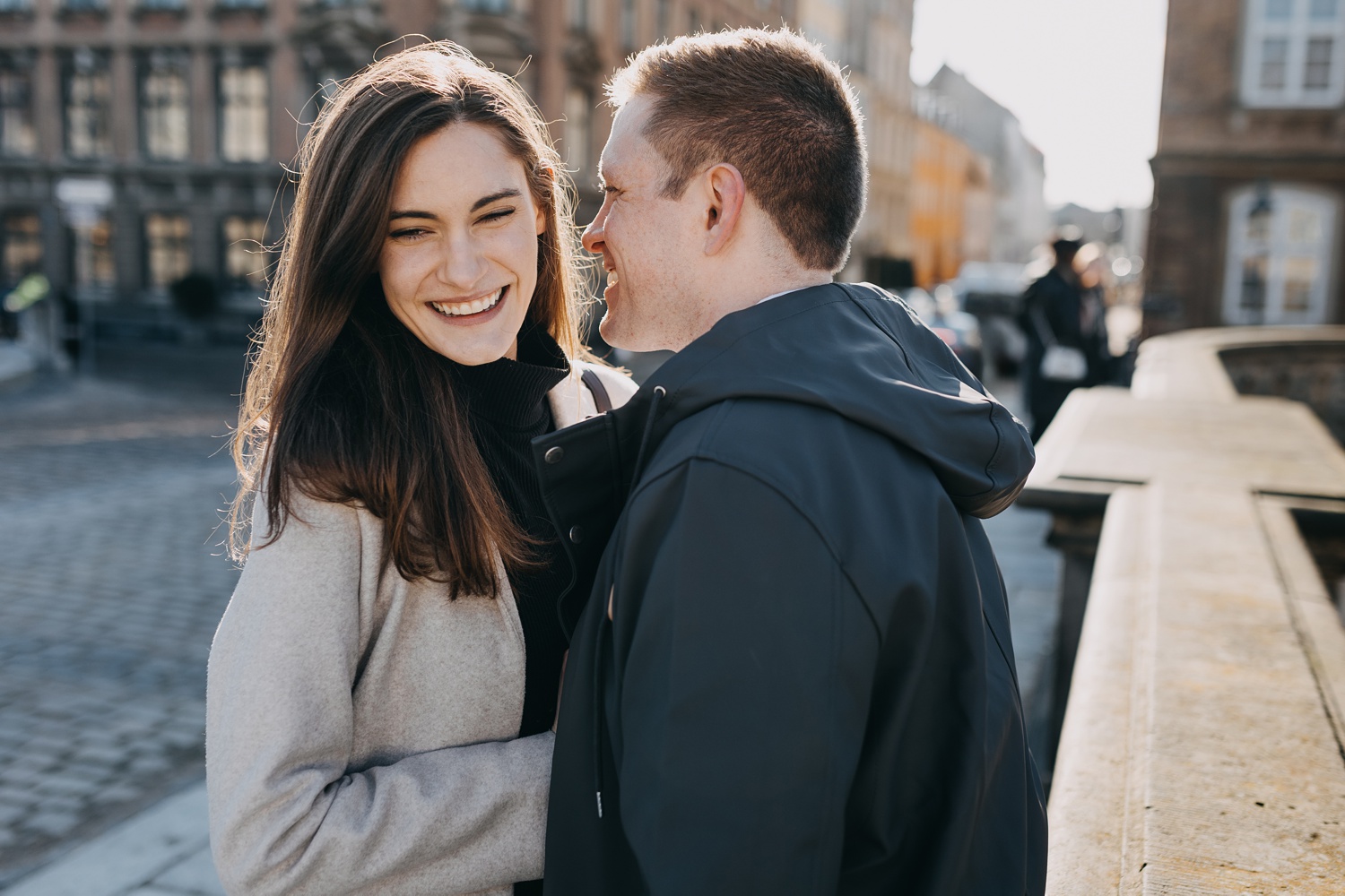 Copenhagen engagement session filled with love and laughter