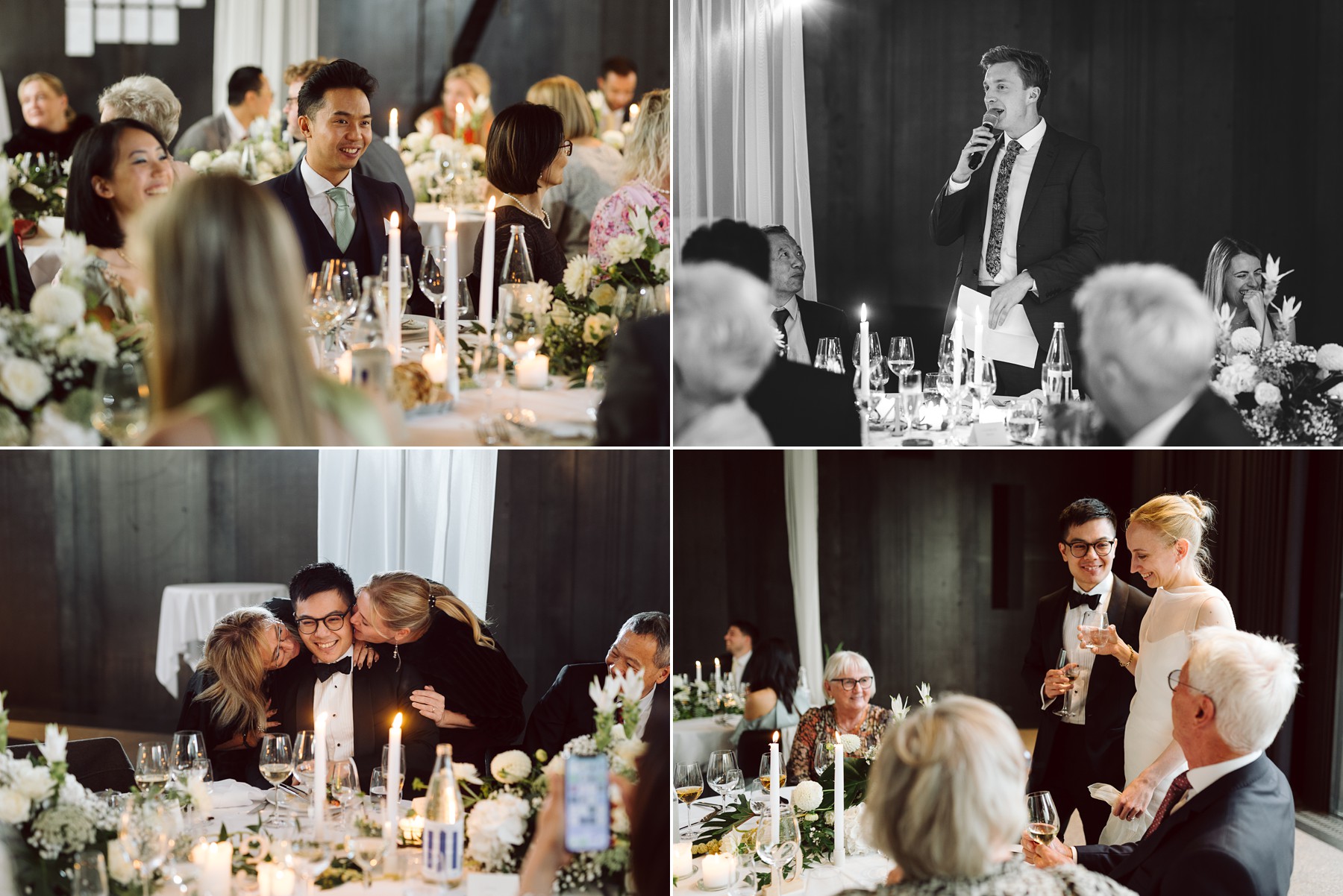 ntimate wedding dinner with speeches at Mogens Dahl Koncertsal in Copenhagen