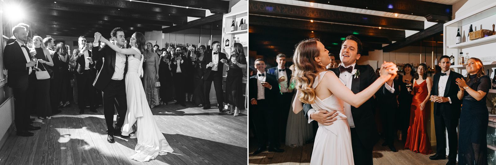 Fun wedding dance floor in Denmark